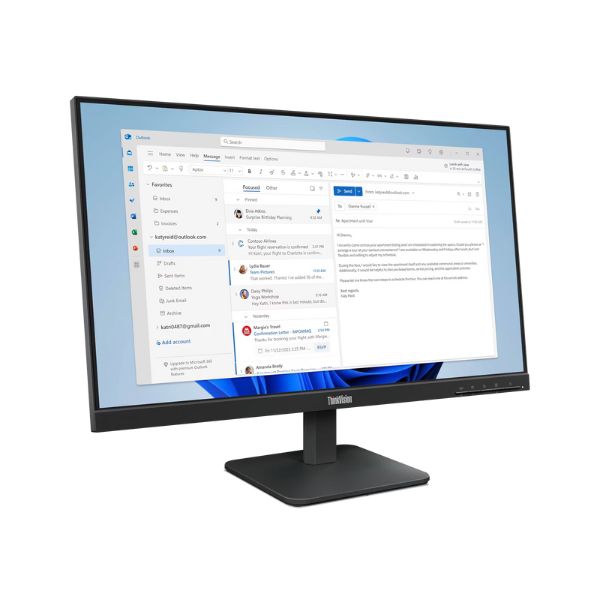 Màn hình LCD Lenovo ThinkVision S24-4e 23.8 inch | 100Hz | IPS | HDMI | VGA