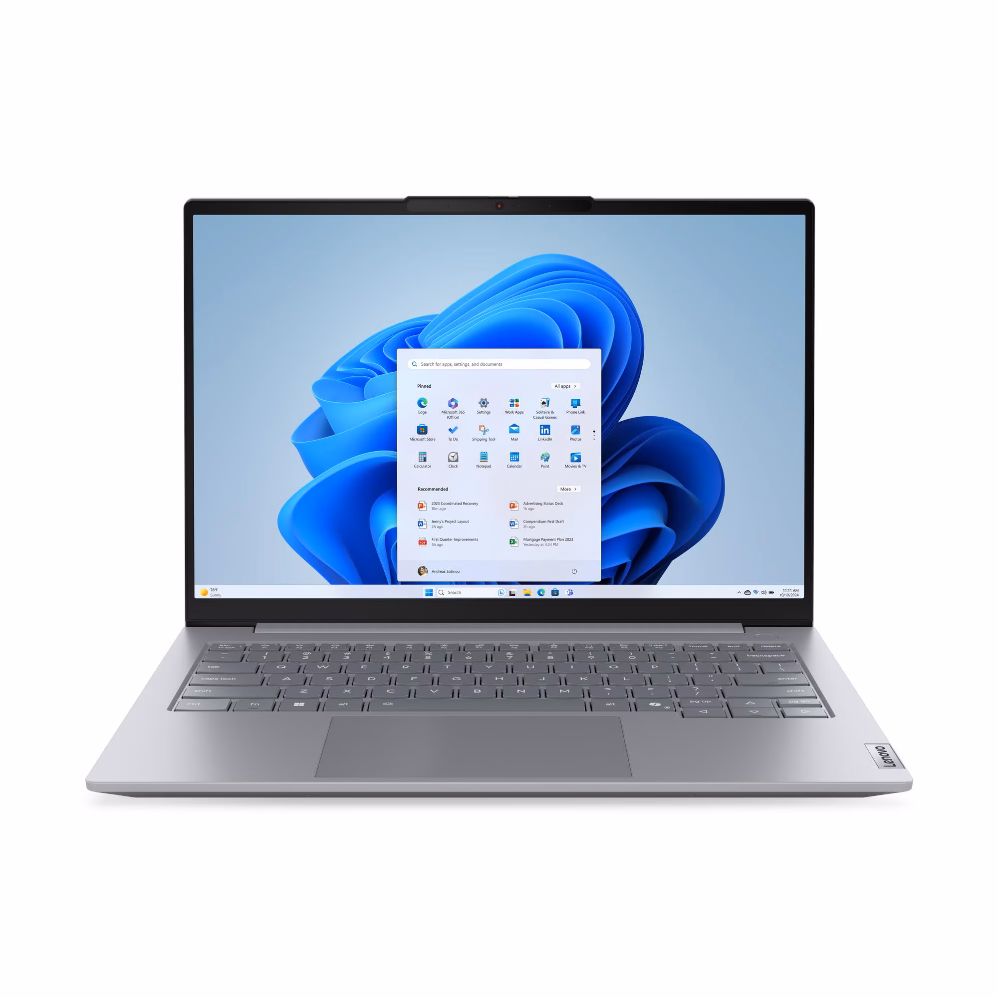 Laptop Lenovo ThinkBook 14 G8 IAL (21SJ00ECVA) - Core Ultra 5 135H / RAM 16GB / SSD 512GB / 14" WUXGA / Xám