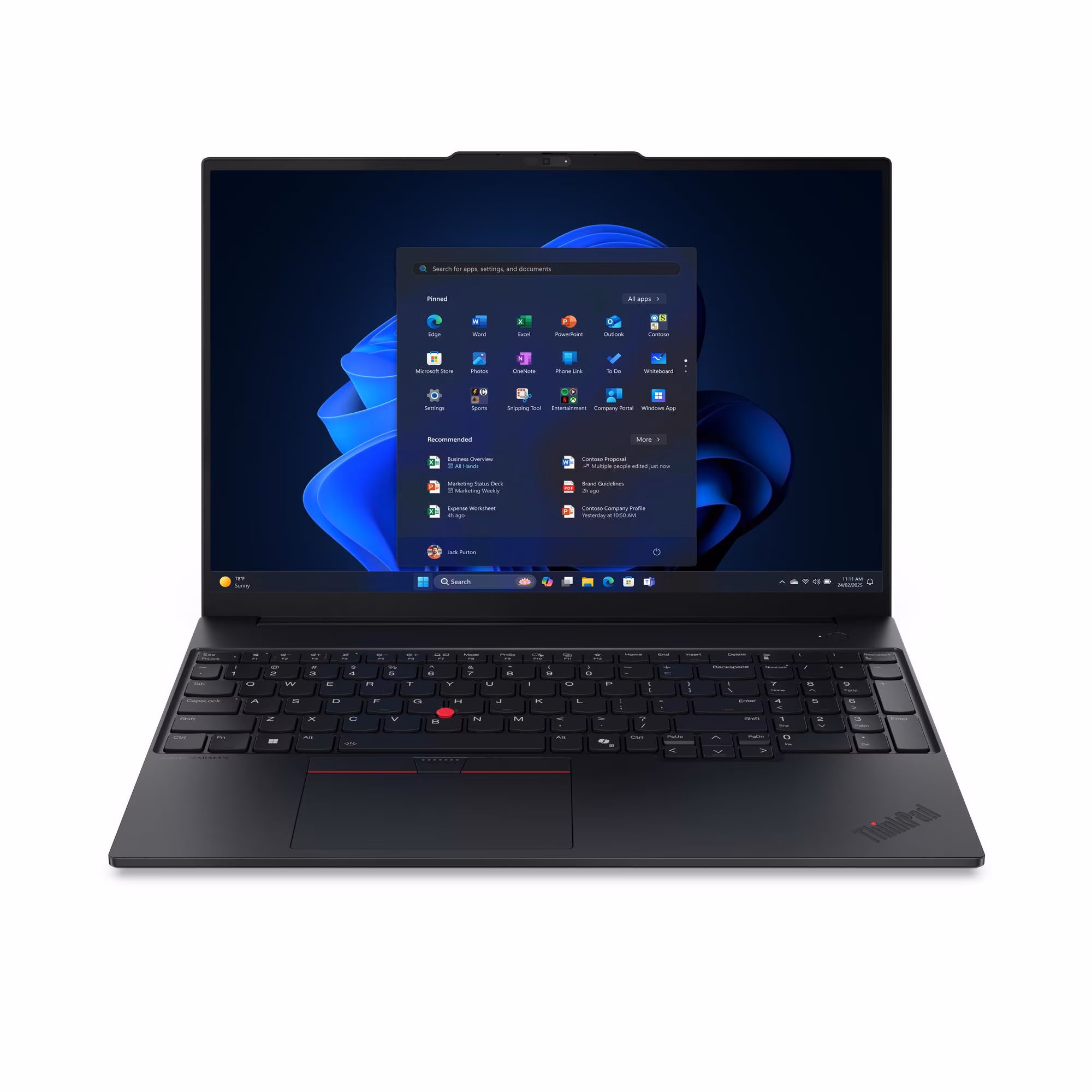 Máy tính xách tay Lenovo ThinkPad E16 Gen 3 U5-225H | 16GB DDR5 | 512GB | 21SR002NVN