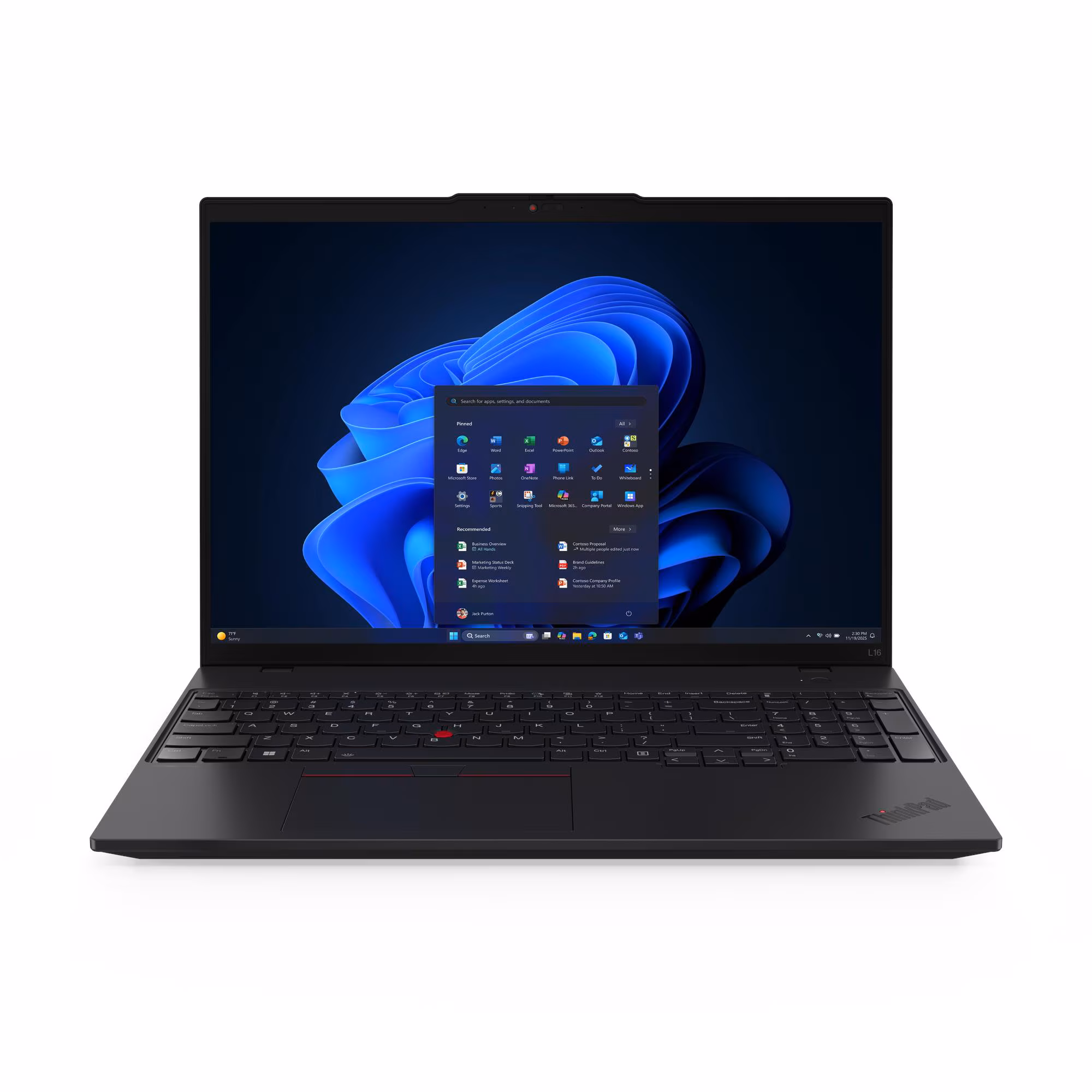 Máy Tính Xách Tay Lenovo ThinkPad L16 Gen 2 Ultra 7 255H | 16GB | 512GB | 21SA000NVA